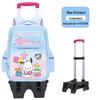 MIAOQIAO Children's Rolling Backpack