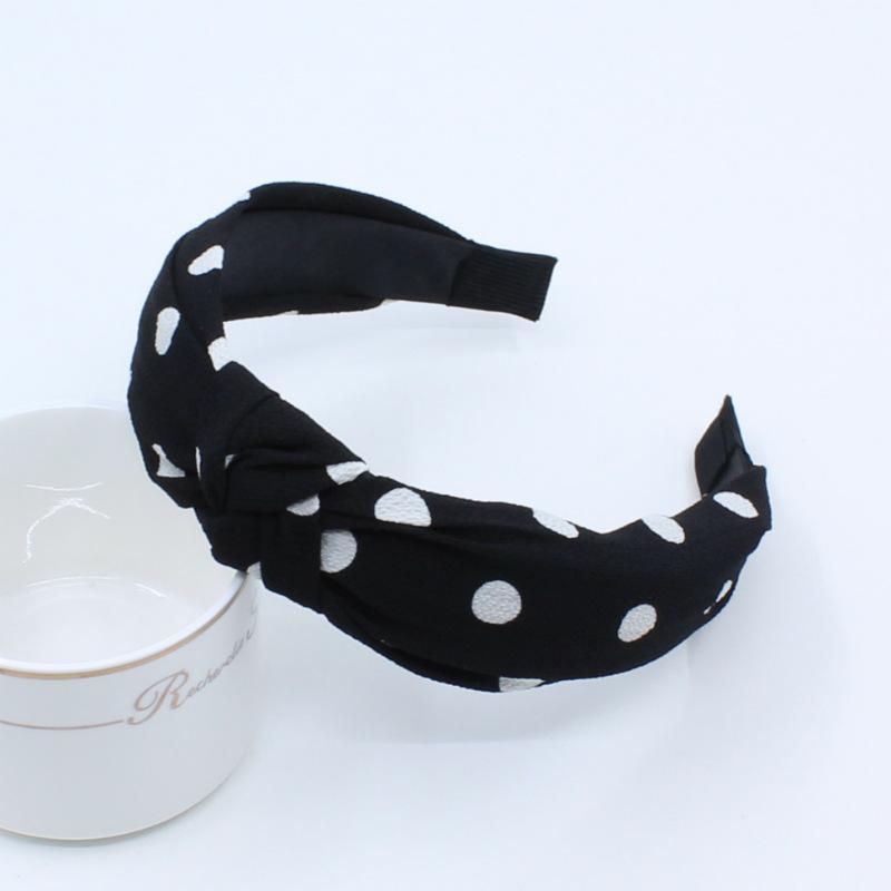 Fabric headband female Yiwu headdress jewelry autumn and winter feeling wide edge versatile high skull top headband hairpin