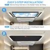 RV Sunroof Sunshade Curtain Privacy Protection Foldable RV Vents Skylight Insulator Cover
