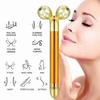 Золотий Електричний V-подібний Beauty-масажер: Масажер для обличчя для підтяжки та зміцнення