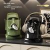 Creative Paper Towel Box with Headphone Holder for Home, Multi-Functional Desktop Organizer for Living Room Bedroom
