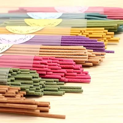 50 Sticks A Box Natuurlijke Aroma Binnenkruiden Sandelhout Schone Lucht wierookbranders Aromatherapie Geur Kruiden Frisse Lucht