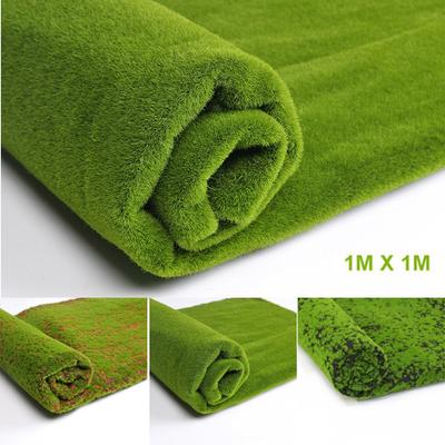 Musgo artificial, plantas verdes falsas, grama para loja, pátio, decoração de parede, faça você mesmo