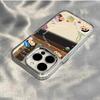 Crayon small new for apple 17promax phone case mirror 16pro fun 14/13/12 cartoon 15