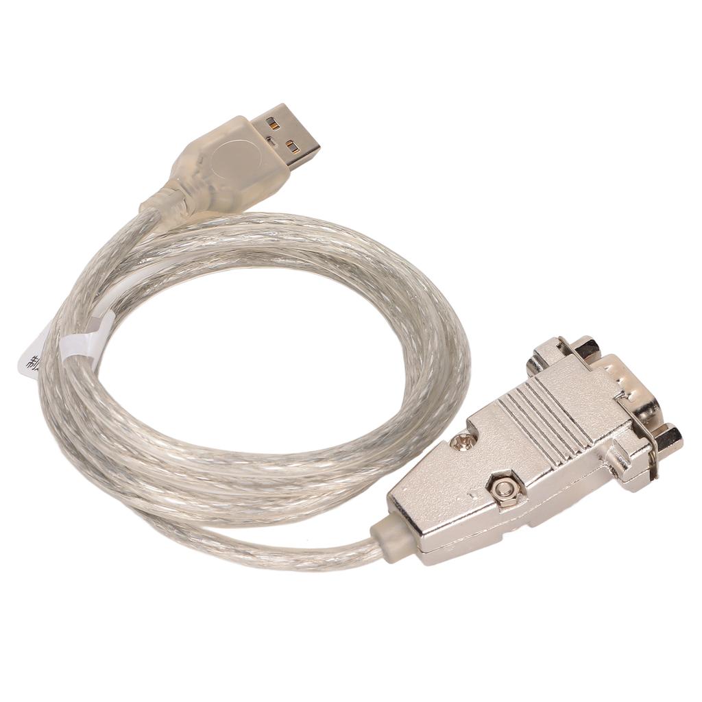 USB to Serial Adapter Industrial Grade Metal Shell USB Serial 9 Pin RS‑232 Serial Converter Cable