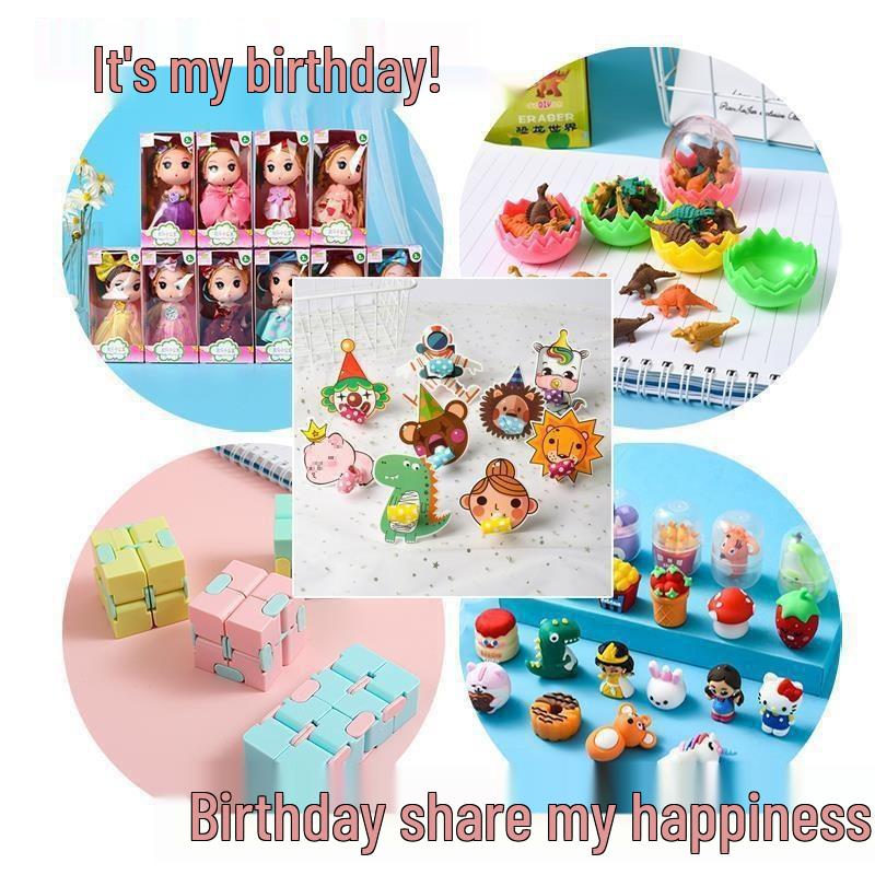 June 1st Children's Day Classroom Party Favors: Kindergarten Toy Set for Birthday Gifts and Rewards