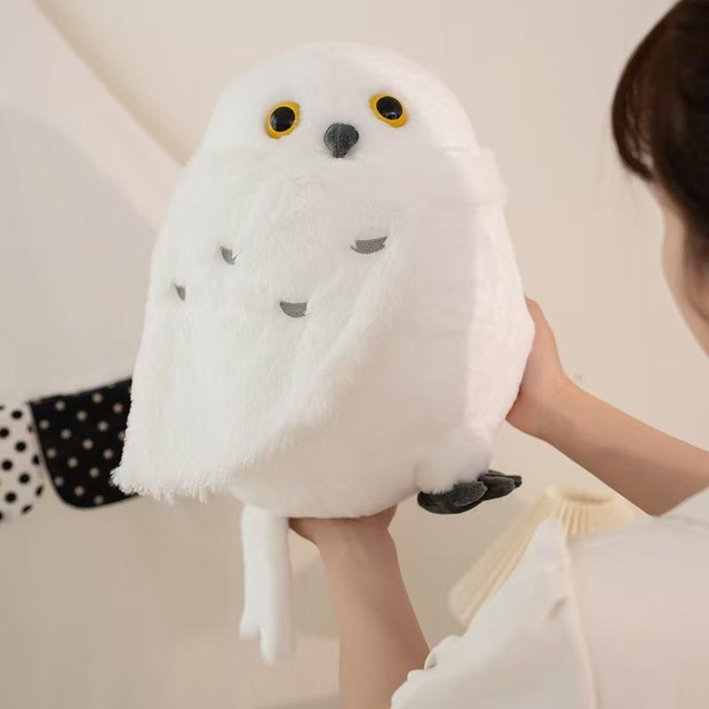 30/36cm Owl Doll Simulation Plush Toy Handmade Doll Cartoon Anime Cute Pillow Cushion Home Decoration Children's Birthday Gift D