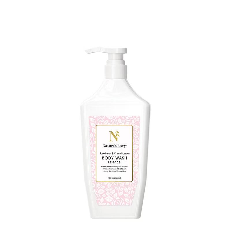 AOG Naturals Cherry Blossom Rose Essence Shower Gel