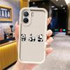Cute Panda Phone Case for Redmi 12 4G 12C 13C 4G 5G Poco X3 NFC X3 Pro C50 C51 C61 A1 A2  Plus A3 A3x Matte