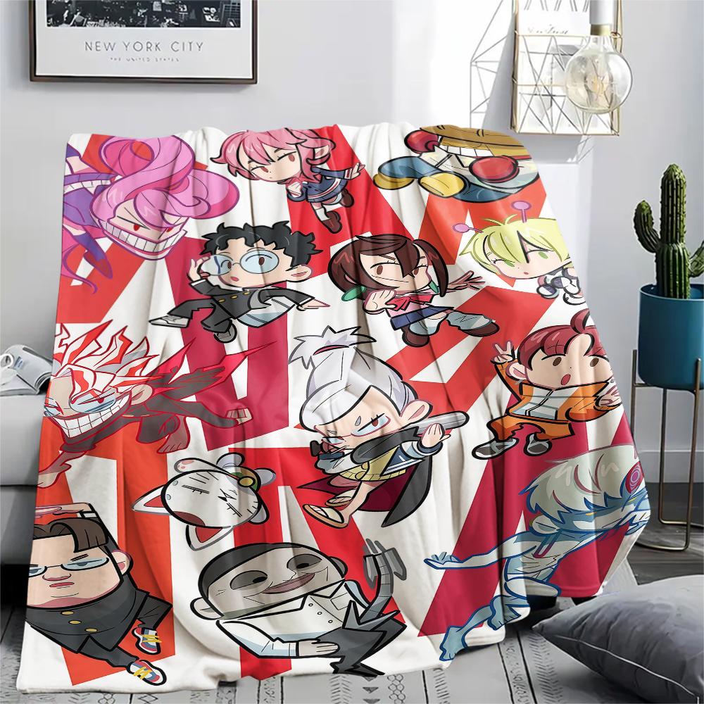 1PC DAN DA DAN Print Flannel Blanket, High Quality All Seasons, Home Decor, Warmth and Comfort, Perfect for Christmas Gifts