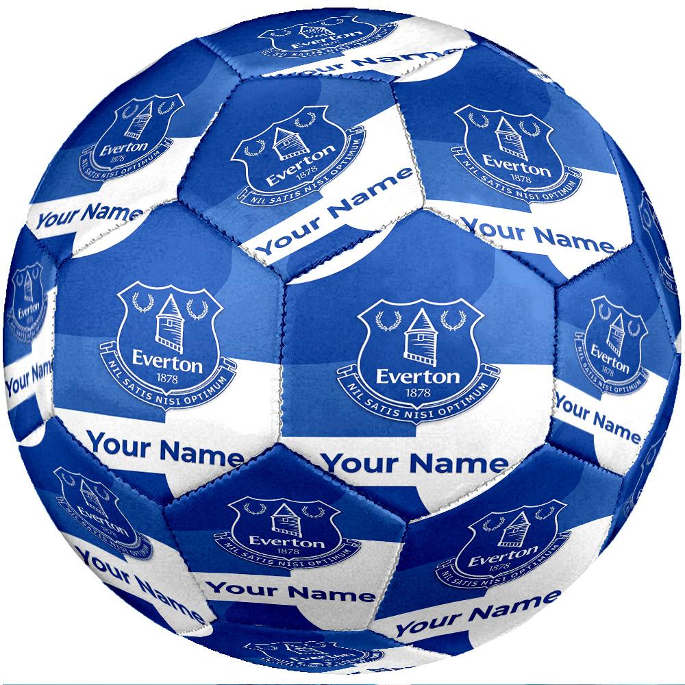 Everton FC Fashion Size 5 Football Wearproof Non‑Slip Soccer Ball For Sports Training Entertainment Use