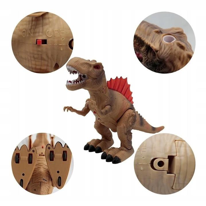 Dinozaur T-Rex Świeci Ryczy Chodzi Zieje Parą Xxl