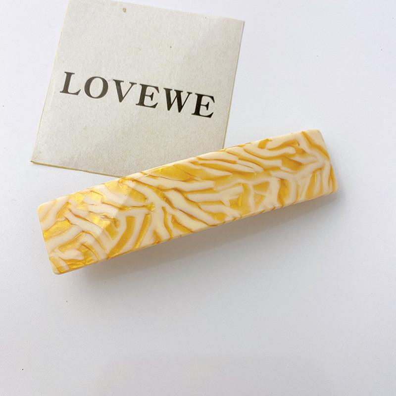 Chic 10.2cm Stylish Square Hairpin For Women Handmade With Retro Design Available In Various Colors Ideal For Fashion And Casual Occasions