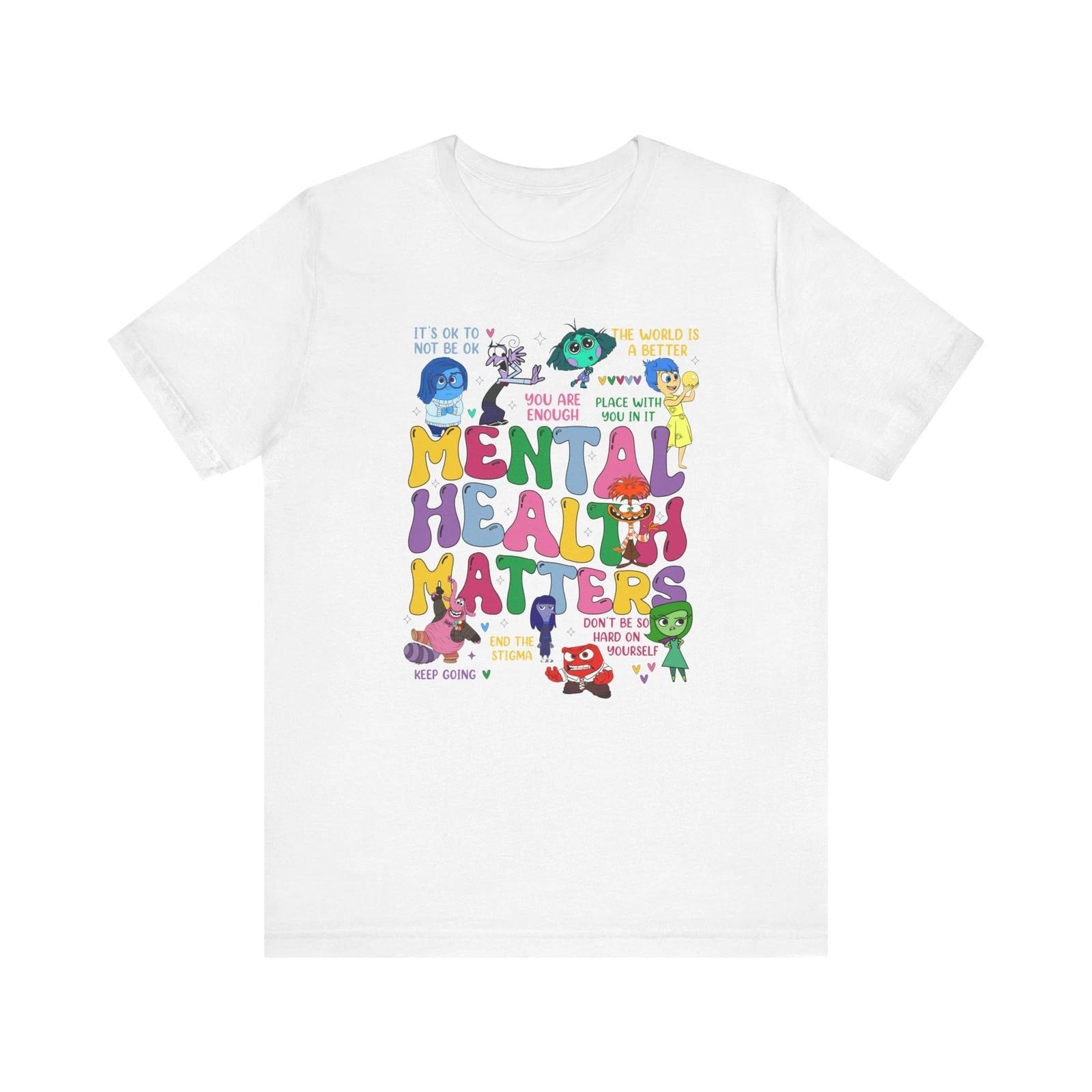 T-Shirt - Mental Health Matters Unisex Tee L