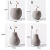 figurines Creative Ceramic Apple sculptur Decoration TV cabinet home decor apple ornaments abstract decor statue abstract decor