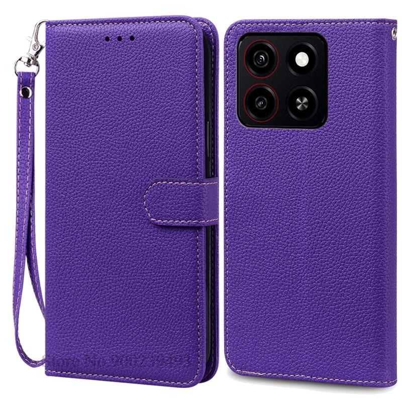 For ZTE Blade A35 Back Cover Phone Case For ZTE Blade A35 Case Soft Silicone Wallet Leather Flip Cover For ZTE Blade A35 Fundas