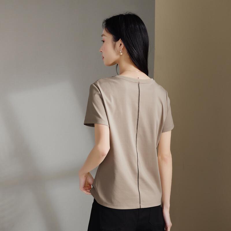 SOFSIL Damen Rundhals Kurzarm T-Shirt