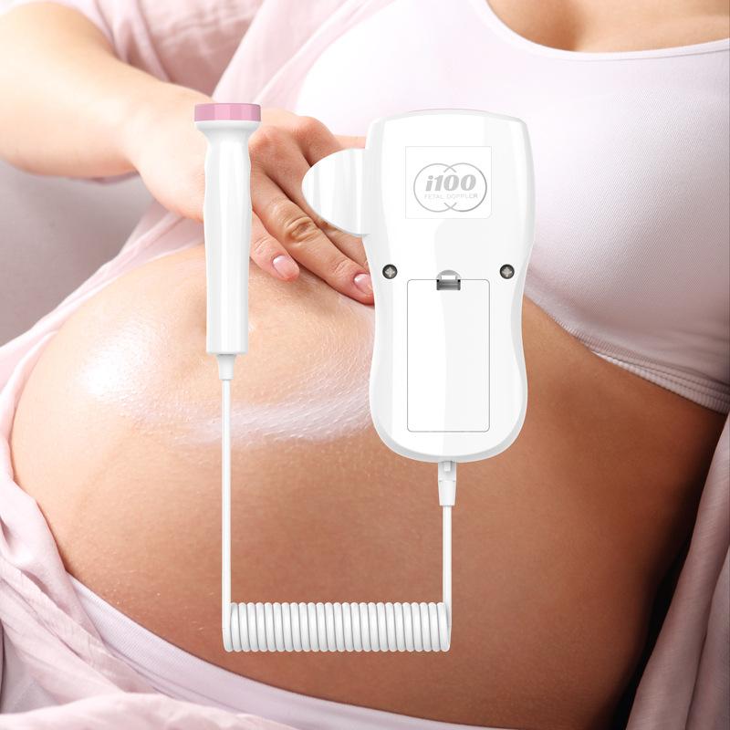 Portable Doppler Fetal Heart Monitor - Safe for Pregnant Women and Babies