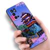 Ukiyo-e Japanese Style Art Phone Case For Xiaomi Redmi Note 7 8 9 10 Lite 11 11E 11T 12 Pro 11S 4G 10T 5G 8T 9S 10S Black Cover