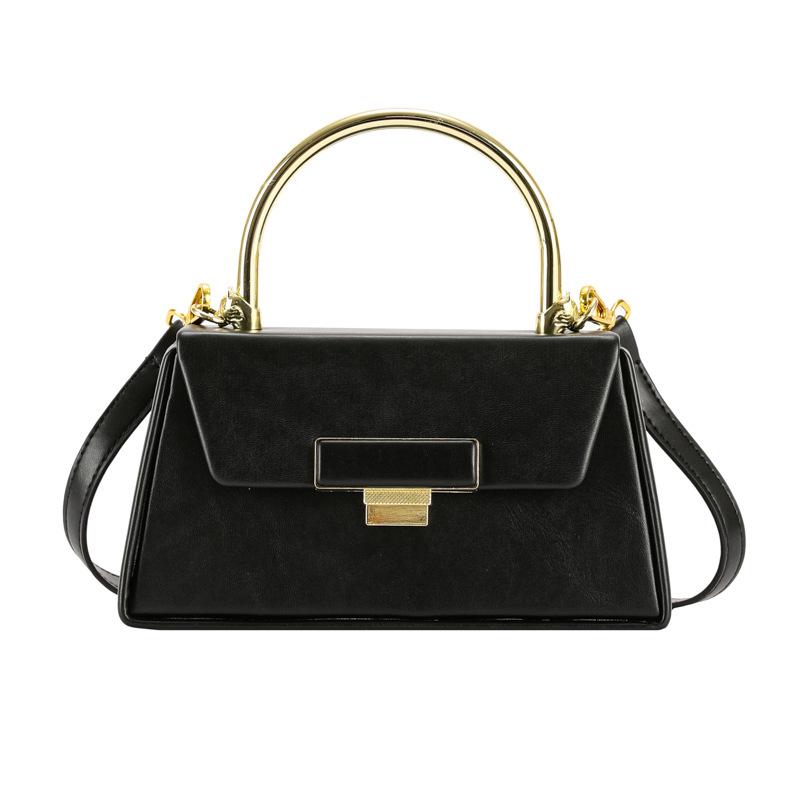 Simple Solid Color Girls Shoulder Bag Fashion Texture Girls Handbag Niche Design Ladies Crossbody Bag