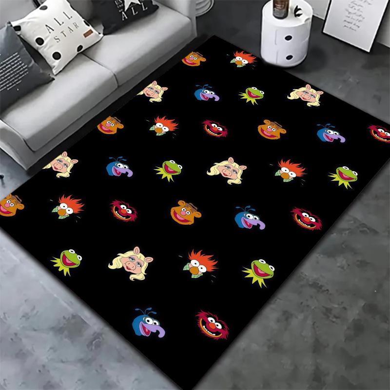 Muppets Carpet Rug for Living Room Bedroom Home Sofa Decoration,Kids play Nonslip Floor Mat