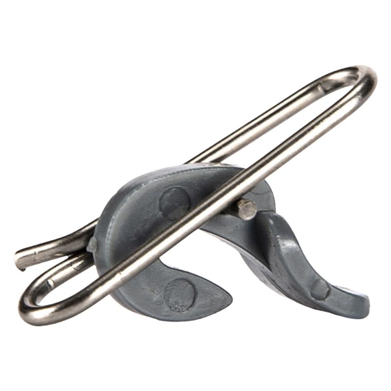 

50Pcs Stainless Baits Hook Release Clip Sea Fishing Impact Hook Release Clip Impact Baits Clip Fishing Tool Accessories