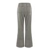 Women's Corduroy Flare Pants Elastic Waist Bell Bottom Trousers