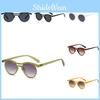 New Style Candy Color Sunglasses Black Matte Party Nightclub Alien Glasses Women