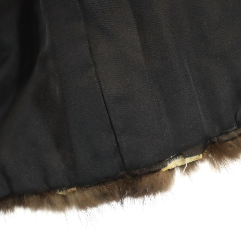 fur Jacket Brown Women Used