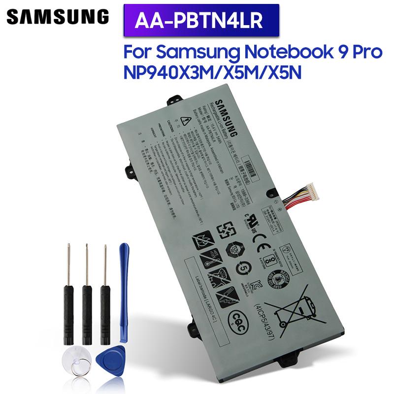 

Original Replacement Battery AA-PBTN4LR BA43-00386A For Samsung Notebook 9 Pro NP940X3M NP940X5M NP940X5N Battery 3530mAh
