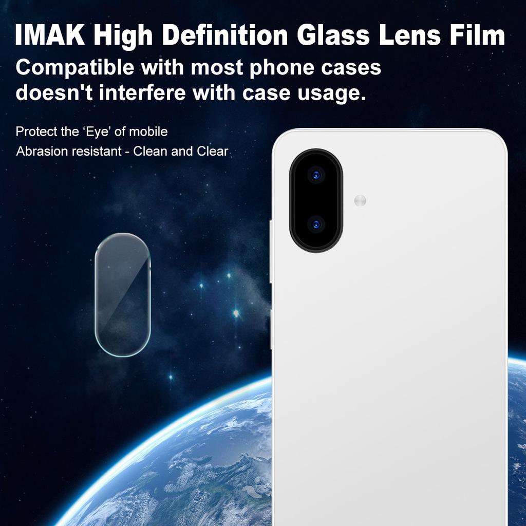 For iQOO Z10R 5G Global Glass IMAK High Definition Integrated Thin Glass Lens Film