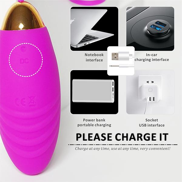 Wibrator Egg Vagina Massager Stymulator łechtaczki Sterowanie bezprzewodowe Sex Toy dla kobiet Masturbacja