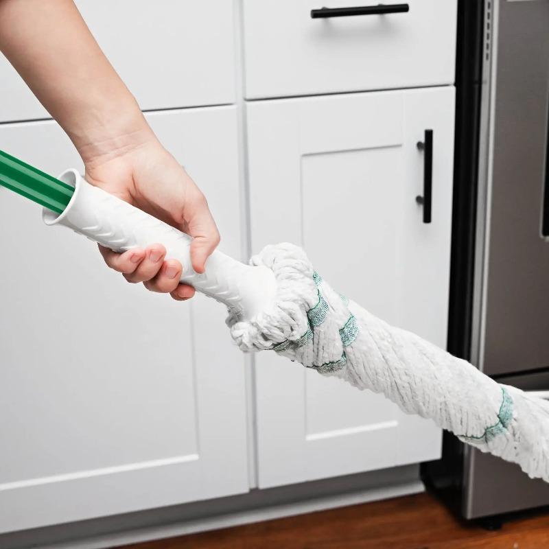 Tornado rotating mop with super absorbent mop head suitable for all types of flooring