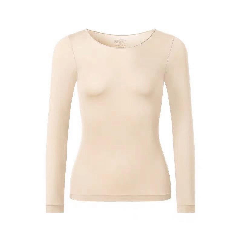 

Hyaluronic Acid Seamless Thermal Underwear Set - Plus Size, Ultra-Thin, Autumn/Winter Base Layer L