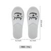Fashion 20 Pairs Bride & Bridesmaid, Wedding Party Guests Home Slip on Shoes Bridal Party Slippers Open-toe with Golden, Red and Black