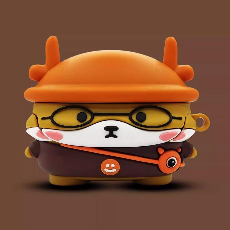 Silikonové pouzdro pro Baseus Bowie M2S 3D Kreslené Roztomilé Nárazuvzdorné Pouzdro Ochranný Kryt Baseus M2S Pro se Závěsem