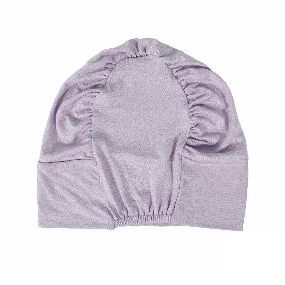 Elastic Hijab Caps Wrap Style Cancer Chemo Hat New Turban Hat  Hair Loss