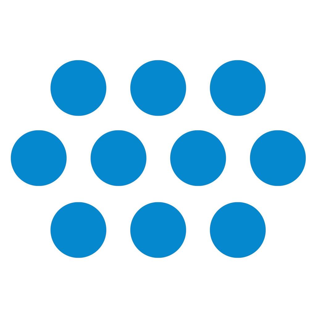 500PCS Small Blue Dot Stickers: Residue-Free Adhesive Labels for Journaling