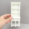 [JN] 1/12 Dollhouse Mini Bookcase Cabinet Model Display Storage Rack Furniture Decor Toy