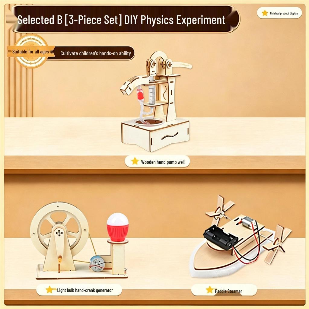 Juni 61 Wissenschaftsexperimentierkasten für Kinder: DIY-Technologie & Lernspielzeug