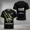 Badminton Tournament Uniform Outdoor Fitness Breathable Quick Drying Sports Men's 3D Printed T-Shirt Short Sleeve O-Neck Pullover Casual Top
