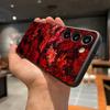 Red Spider Lily Flower Of Hell Phone Case For Samsung A56 A36 A26 A16 A15 A25 A35 A55 A14 A34 A24 A54 Black Soft Shell