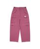 Syupeodeulai W Wide Cotton Cargo Pants Deep Pink