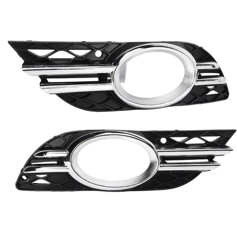 2pcs Fog Lamp Grille Inserts 2118850822 2118851174 2118851274 For E320 E350 E550 E63AMG Improved Nighttime Illumination