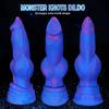 Silicone Realistic Dildo Mixed Color Soft Penis Adult Sex Toy for Women Anal Plug