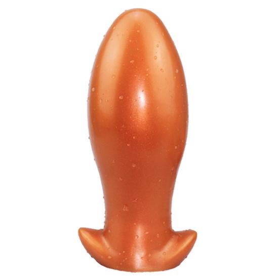 Soft Huge Anal Plug Big Butt Bead Anus Expansion Stimulator Egg-shaped Dildo