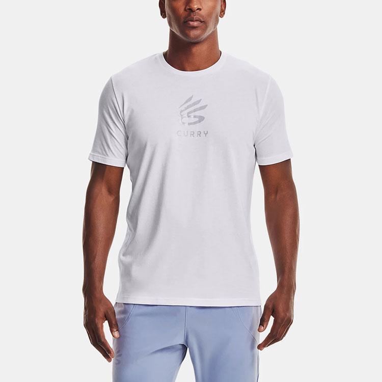 Under Armour Set In Sleeve T Shirt Men's White 1362819-100