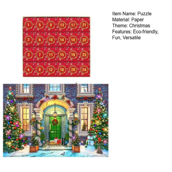 Countdown 24 Small Box Puzzle Immersive Adventure Adult Eco-friendly Fun Versatile Puzzle