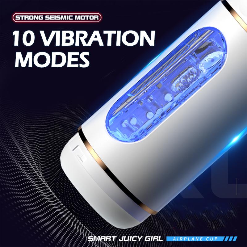Automatic Male Mastubator Cup Pocket Pussy Sex Machine Realistic Vagina Sexy Voice Vibrator Penis Stimulator Sex Toy For Men