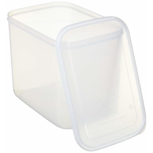 Iwasaki Industries Neo Keeper Bread Case, 4.8L, Clear, Antibacterial Food Storage Container, Made In Japan, B-1827NE